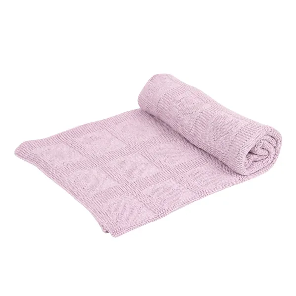 Mauve_Organic_Cotton_Knit_Blanket_Mauve_Heart