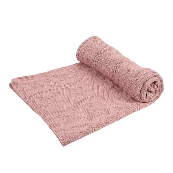 Pink_Organic_Cotton_Knit_Blanket_Rose_Pink_Star