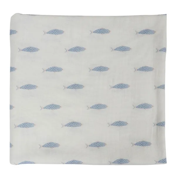 Blue_Cotton_Silk_Fish_Muslin_Swaddle