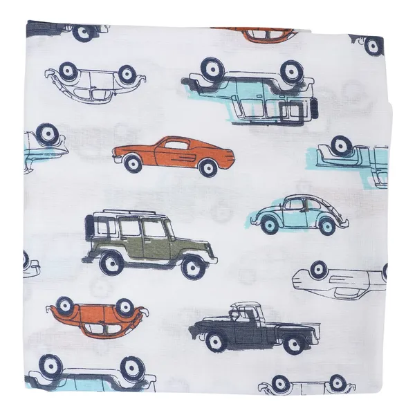 Multicolor_Cotton_Silk_Car_And_Stripe_Muslin_Swaddle