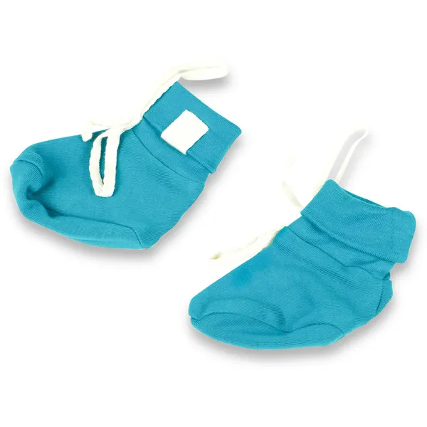 Blue_Cotton_Silk_Booties_Snow_Foam
