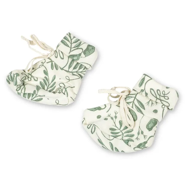 Green_Cotton_Silk_Booties_The_Wild_Vine
