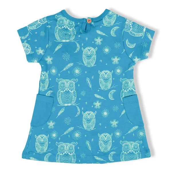 Blue_Organic_Cotton_Dress_Hoot_Hoot_Owl