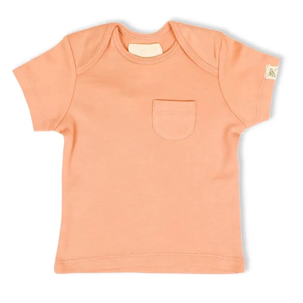 Coral_Organic_Cotton_Half_Sleeve_Tshirt_Coral_Blush
