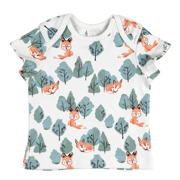 Multicolor_Organic_Cotton_Half_Sleeve_Tshirt_Crafty_Fox