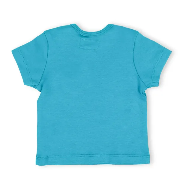 Blue_Organic_Cotton_Half_Sleeve_Tshirt_Snow_Foam