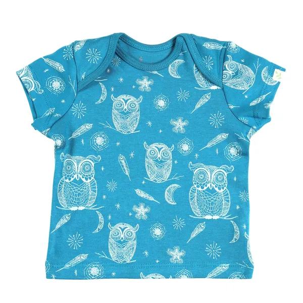 Blue_Organic_Cotton_Half_Sleeve_Tshirt_Hoot_Hoot_Owl