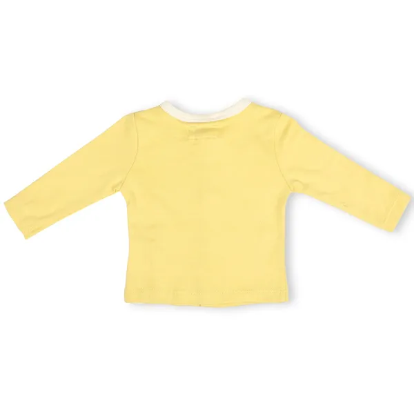 Yellow_Organic_Cotton_Button_Down_Tshirt_Sunny_Side_Up