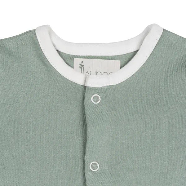 Green_Organic_Cotton_Button_Down_Tshirt_Sage_Green