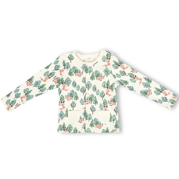 Multicolor_Organic_Cotton_Button_Down_Tshirt_Crafty_Fox