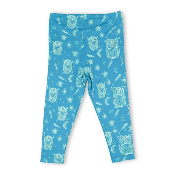Blue_Organic_Cotton_Leggings_Hoot_Hoot_Owl