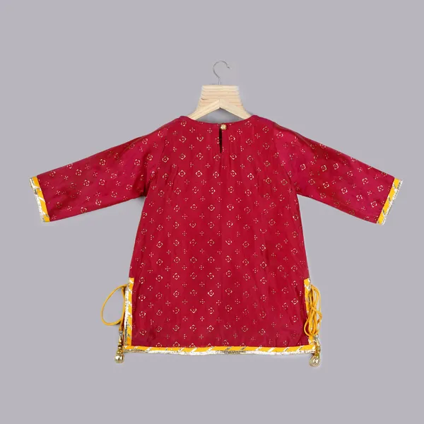 Pink_And_Yellow_Silk_Chanderi_Crimson_Pink_And_Yellow_Sharara_Set