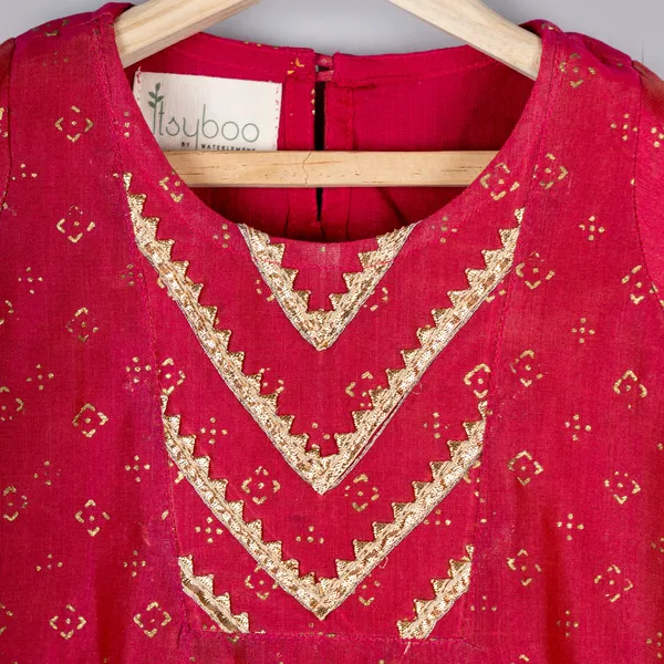 Pink_And_Yellow_Silk_Chanderi_Crimson_Pink_And_Yellow_Sharara_Set