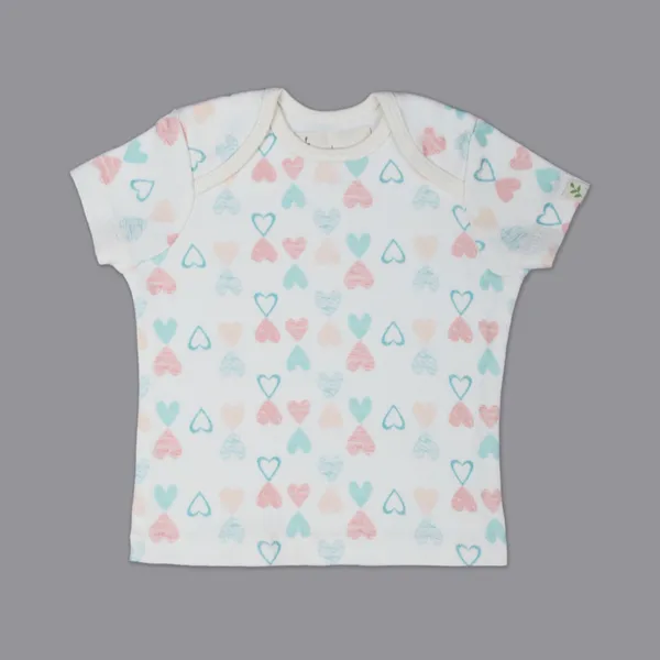 Pink_Organic_Cotton_Half_Sleeve_Tshirt_Heart