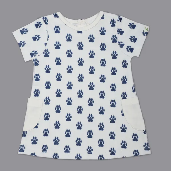 Blue_And_White_Organic_Cotton_Dress_Paws