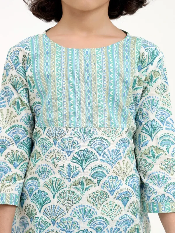 Green_And_Blue_Organic_Cotton_Green_And_Blue_Printed_Cotton_Suit_Set_Of_3