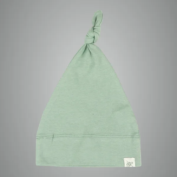 Green__Cotton_Sage_Green_Cotton_Cap_For_Kids