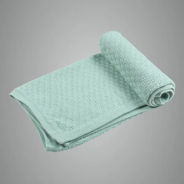 Green_Cotton_Green_Cotton_Knit_Blanket_Cable_For_Kids