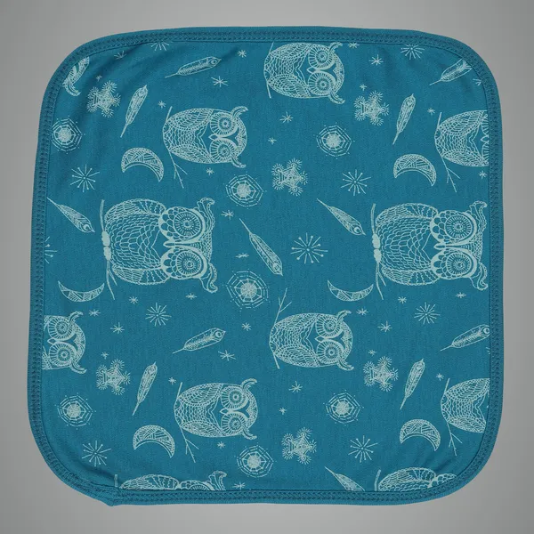 Blue__Cotton_Blue_Cotton_Hoot_Hoot_Owl_Napkin_For_Kids