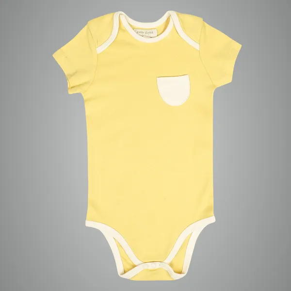 Yellow_Organic_Cotton_Half_Sleeve_Onesie_Sunny_Side_Up