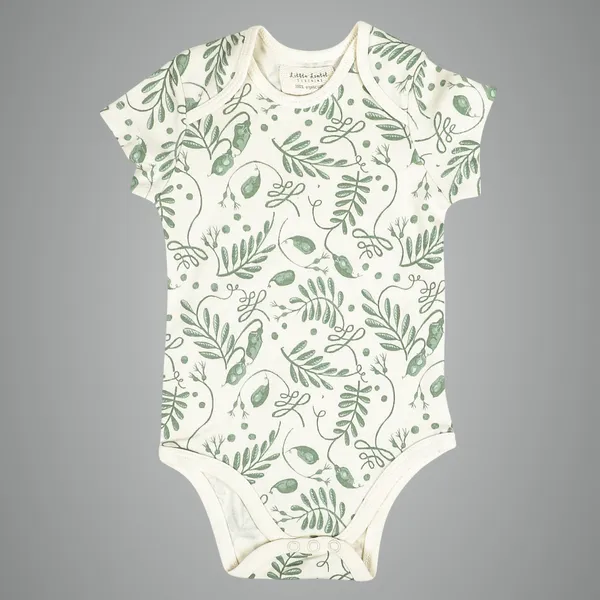 Green_Organic_Cotton_Half_Sleeve_Onesie_The_Wild_Vine