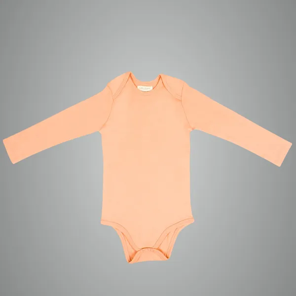 Coral_Organic_Cotton_Full_Sleeve_Onesie_Coral_Blush