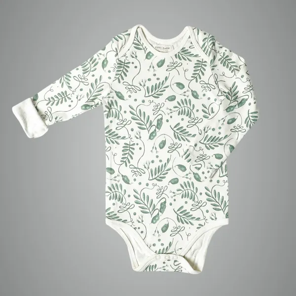 Green_Organic_Cotton_Full_Sleeve_Onesie_The_Wild_Vine