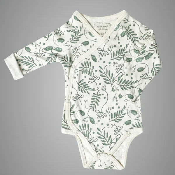 Green_Cotton_Silk_Full_Sleeve_Kimono_The_Wild_Vine