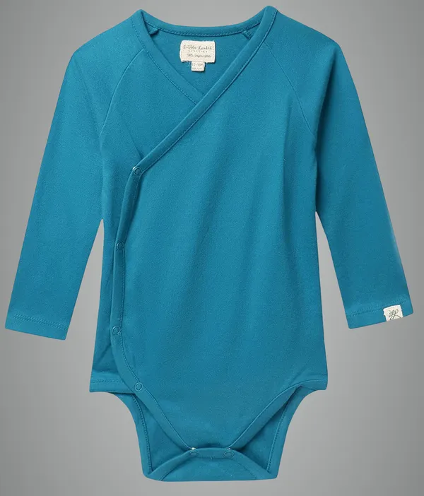 Blue_Cotton_Silk_Full_Sleeve_Kimono_Snow_Foam