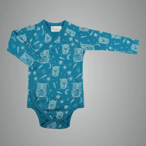 Blue_Organic_Cotton_Full_Sleeve_Kimono_Hoot_Hoot_Owl