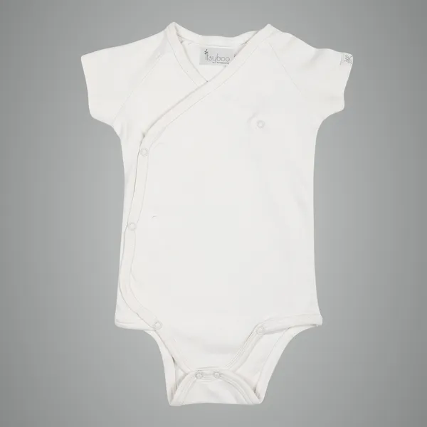 White_Organic_Cotton_Half_Sleeve_Kimono_Chalk_White