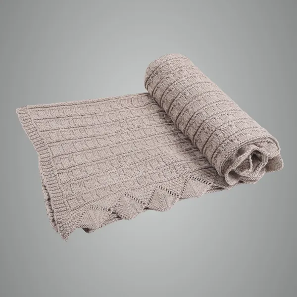 Beige_Organic_Cotton_Knit_Blanket_Beige_Frill
