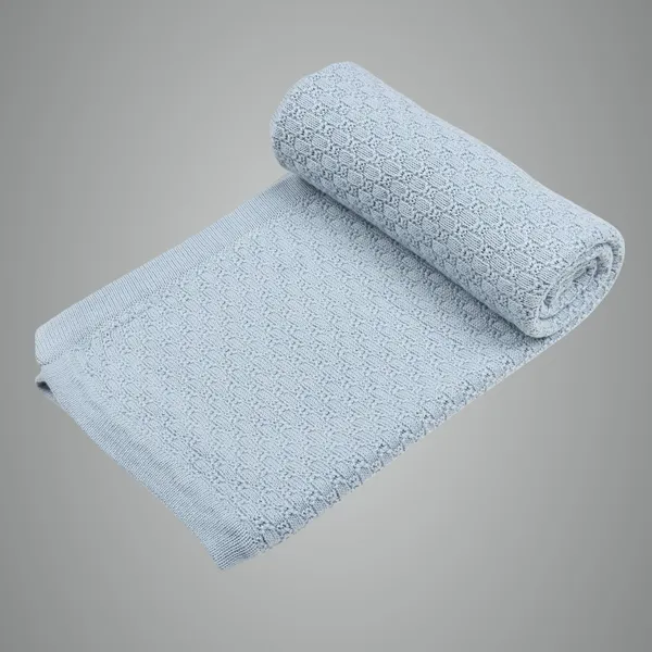 Blue_Organic_Cotton_Knit_Blanket_Light_Blue_Cable