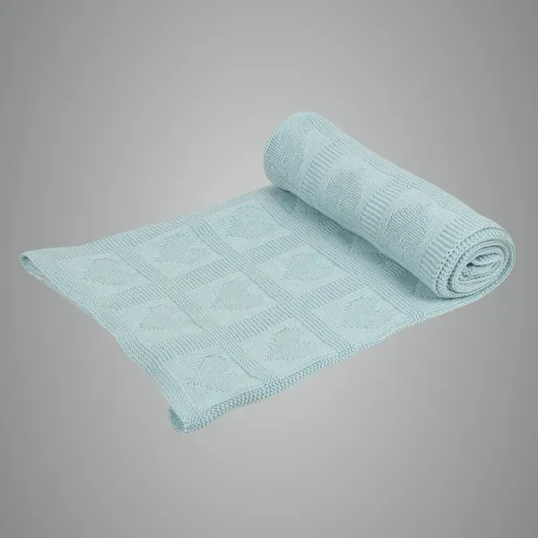 Sea_Green_Organic_Cotton_Knit_Blanket_Sea_Green_Heart