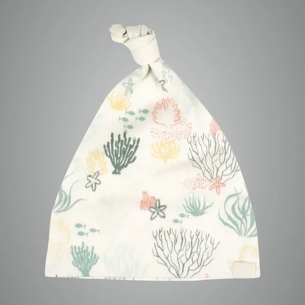 Multicolor_Cotton_Silk_Cap_Under_Water_World