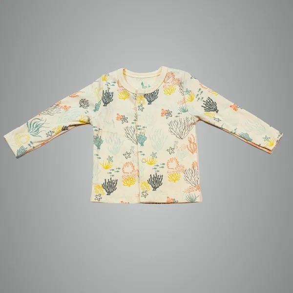Multicolor_Organic_Cotton_Button_Down_Tshirt_Under_Water_World
