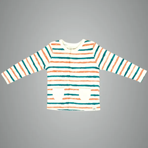Multicolor_Organic_Cotton_Button_Down_Tshirt_Stripe_Hype
