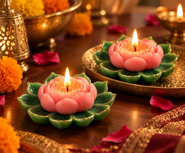 Lotus_Candle-Pack_of_2