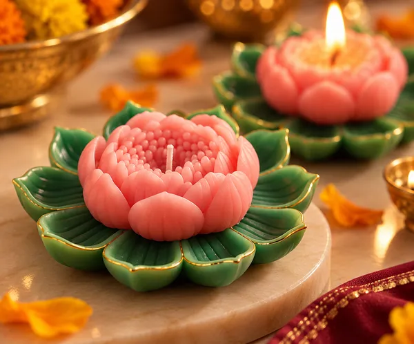 Lotus_Candle-Pack_of_2