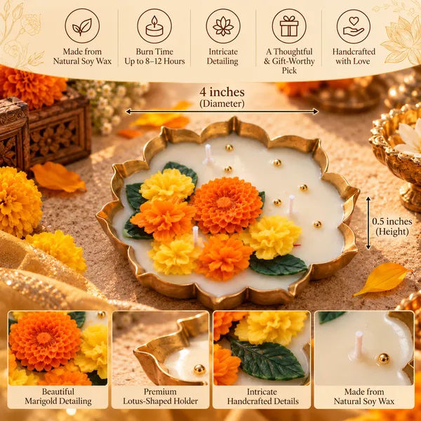 Marigold_Festive_Urali_Candle