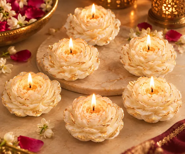 Peony_Candle-_Pack_of_6