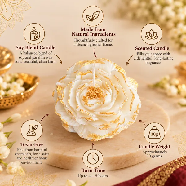 Peony_Candle-_Pack_of_6