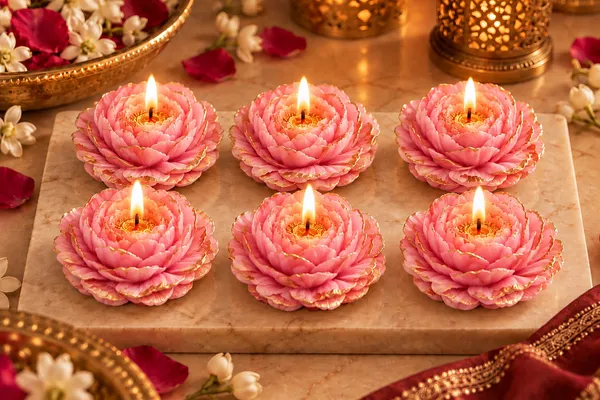 Soy_Blend_Floral_Rose_Scented_Candle_Set_of_6