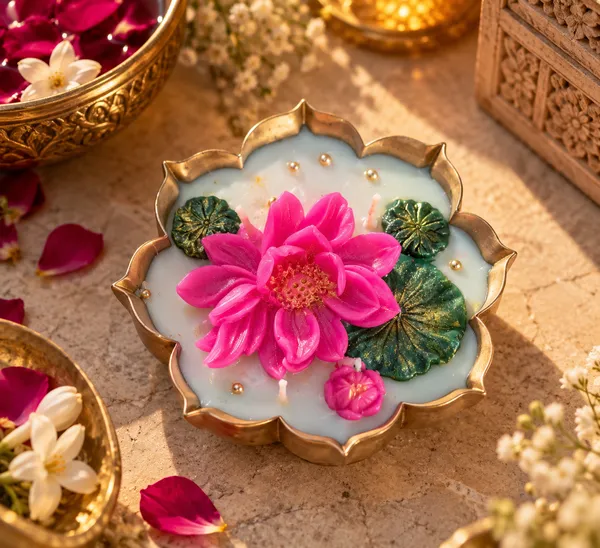 Festive_Lotus_Urli_Diya_Pack_of_1