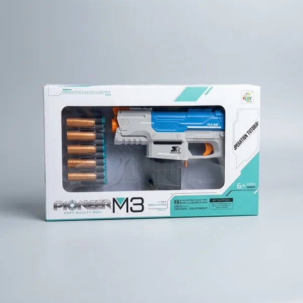 Pioneer_M3_Soft_Bullet_Toy_Gun_Foam_Dart_Blaster_With_Magazine_And_Shell_Ejection_For_Kids_(6+)