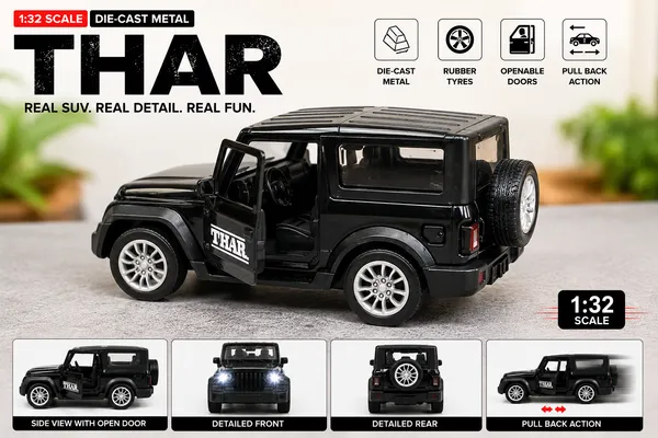 Die_Cast_Mahindra_Thar_Car_1:32_Scale_with_Pull_Back_Action_-_Mix_Colour