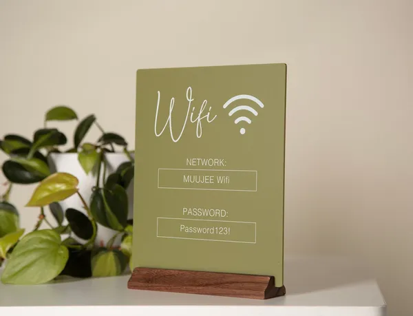 Multicolor_Metal_Wi-Fi_Acrylic_Sign_With_Metal_Base_For_Gifting