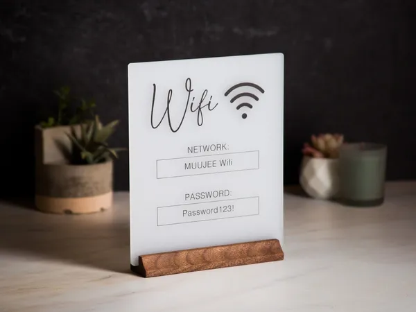 Multicolor_Metal_Wi-Fi_Acrylic_Sign_With_Metal_Base_For_Gifting