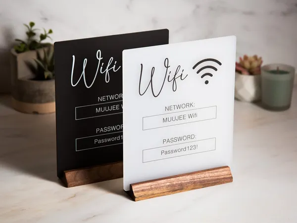Multicolor_Metal_Wi-Fi_Acrylic_Sign_With_Metal_Base_For_Gifting