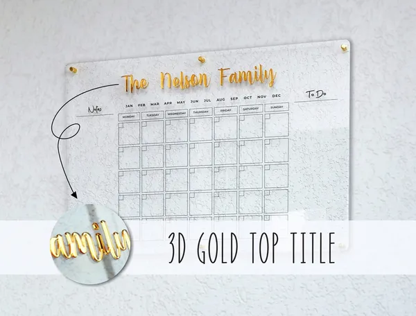 Multicolor_Metal_Family_Planner_3D_Gold_Acrylic_Calendar_For_Gifting
